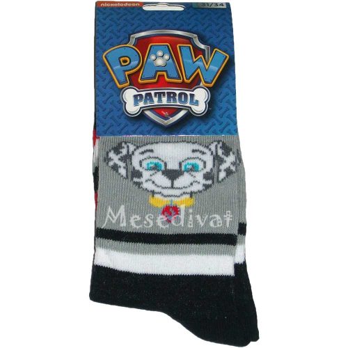 Paw Patrol zokni szürke