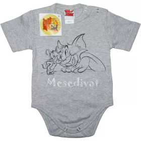 Tom és Jerry body kombidressz szürke