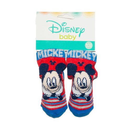 Mickey Egeres bébi zokni 0-12 hó
