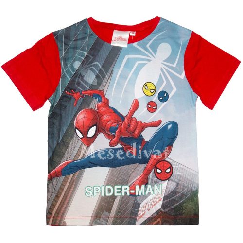 Spiderman rövidujjú póló 98-128