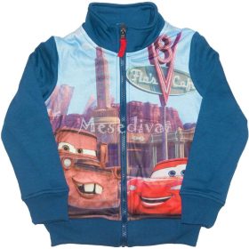 Verdás kardigán kék színben