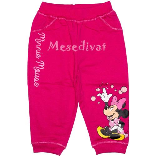 Minnie Egeres bébi melegítőnadrág pink