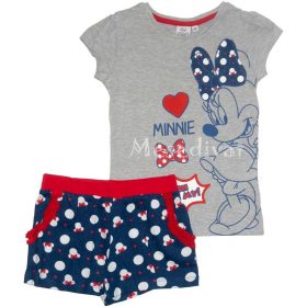 Minnie Mouse nyári együttes szürke sötétkék