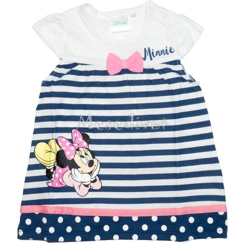 Minnie Mouse baba nyári ruha sötétkék