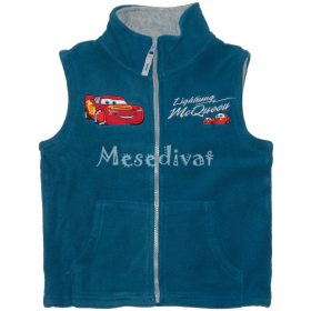 Verdás polár mellény kék 98-128