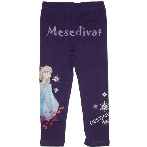 Jégvarázsos leggings lila Elsa