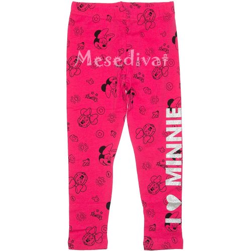 Minnies pink leggings csillogós felirattal