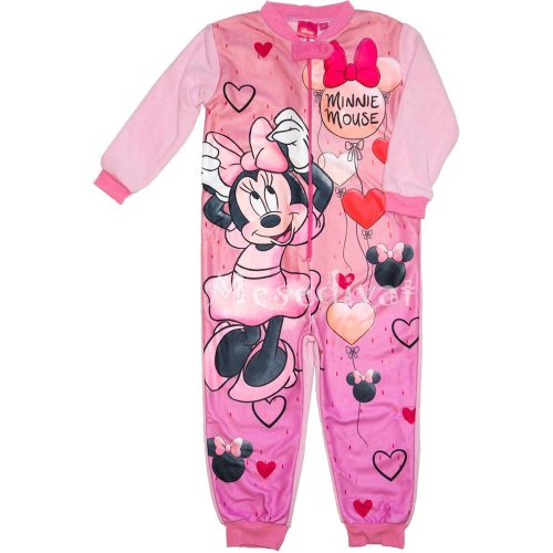 Minnie egeres kezeslábas pizsama kislányoknak