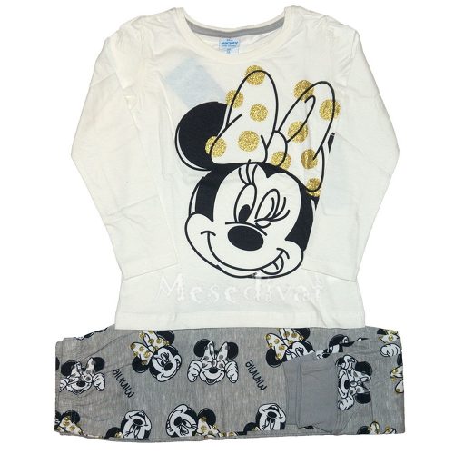 Minnie Mouse pizsama arany pöttyökkel