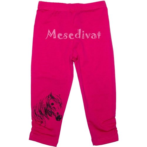 Lovas térdleggings pink