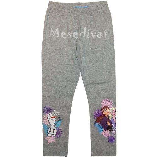 Jégvarázsos leggings szürke színben