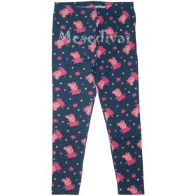 Peppa Malac leggings sötétkék