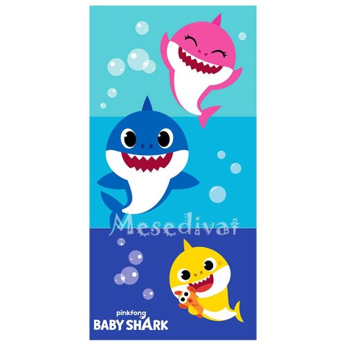Baby Shark fürdőlepedő