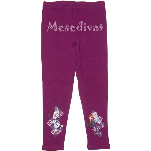 Jégvarázs vastag leggings padlizsán