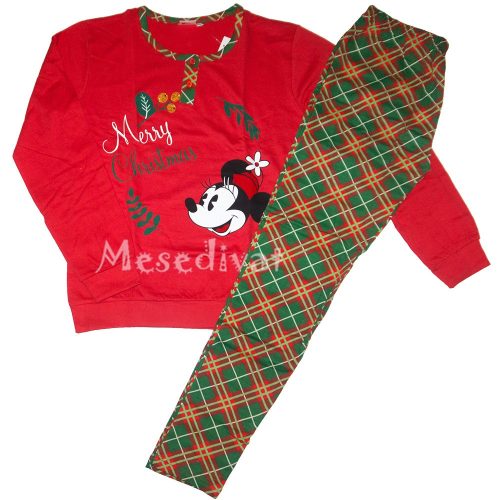 Minnie Egeres karácsonyi női pizsama