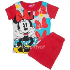 Minnie Egeres nyári pizsama piros
