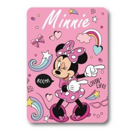 Minnie Egeres polár takaró rózsaszín