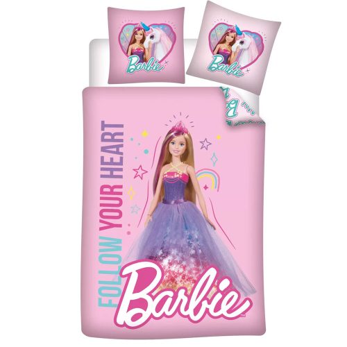 Barbie ágyneműhuzat garnitúra gyerekeknek