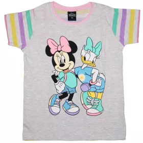 Minnie Egér Daisy kacsa póló szürke