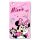 Minnie Mouse pamut fürdőlepedő