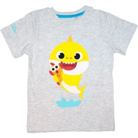 Baby Shark gyerek póló szürke
