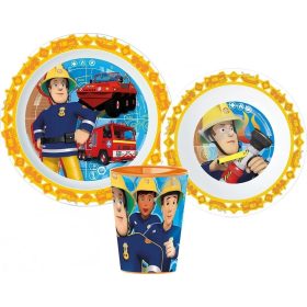 Sam a tűzoltó mikrózható étkészlet