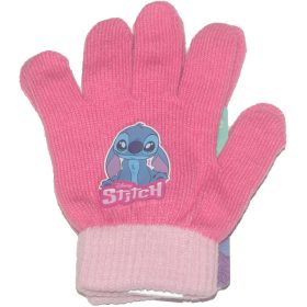 Stitch kötött kesztyű lányoknak