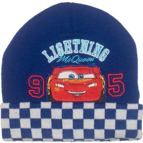 Verda kötött gyerek sapka kék