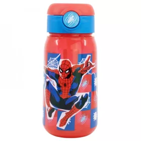 Pókember Spiderman kulacs nyomógombbal