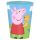 Peppa malac műanyag pohár