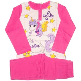 Unikornisos pizsama pink
