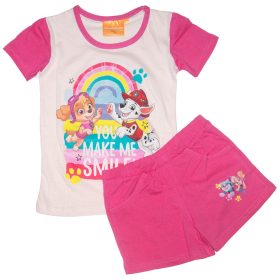 Mancs Őrjárat nyári pizsama együttes pink