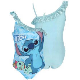 Stitch egyrészes fürdőruha világoskék