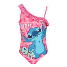 Stitch egyrészes fürdőruha rózsaszín