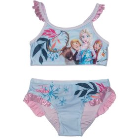 Jégvarázs 2 részes csillogó fodros fürdőruha