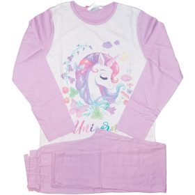 Unikornisos gyerek pizsama lila