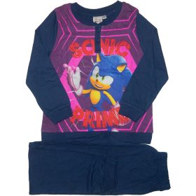 Sonic pamut pizsama kislányoknak