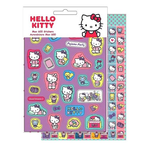 Hello Kittys matrica szett 600 db