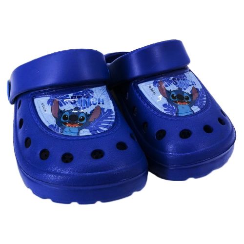 Stitch papucs sötétkék színben