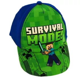 Minecraftos basebal sapka fiúknak