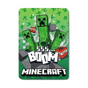 Minecraft polár pléd gyerekeknek