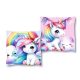 Unikornisos díszpárna 