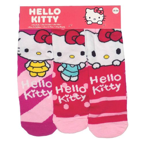 Hello Kitty gyerek zokni csomag 