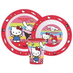 Hello Kitty műanyag étkészlet kislányoknak
