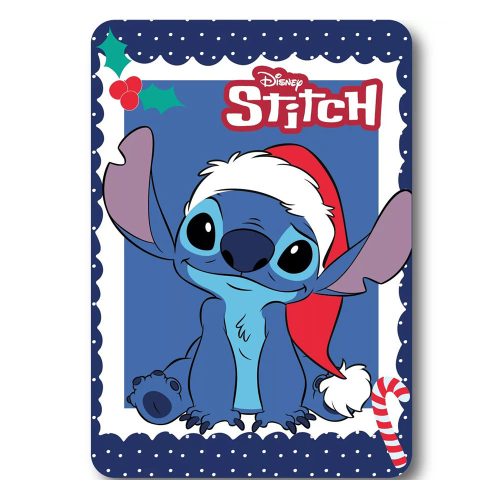 Lilo és Stitch karácsonyi pléd 