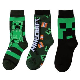Minecraft 3 pár gyerek zokni 