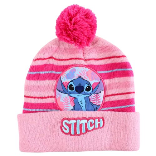 Lilo és Stitch bojtos sapka rózsaszín