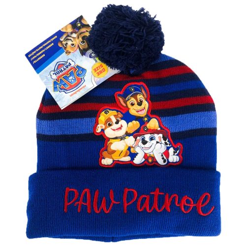 Mancs Őrjárat bojtos kötött gyerek sapka