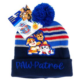 Mancs Őrjárat bojtos téli gyerek sapka