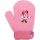Minnie Egér egyujjas kesztyű rózsaszín
